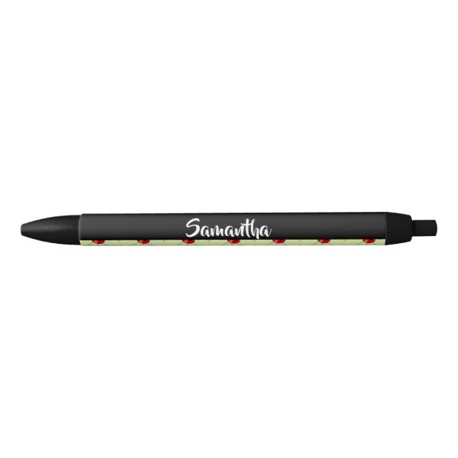 Custom name ladybugs pattern pen (Front)