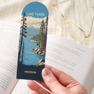Custom Name Lake Tahoe Bookmarks