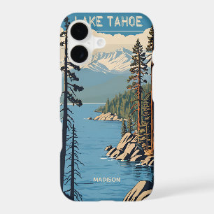 Custom Name Lake Tahoe iPhone 17 Case
