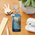 Custom Name Lake Tahoe Keychain<br><div class="desc">See my store for more USA items.</div>
