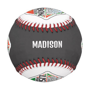 Custom Name Lisbon Portugal Baseball