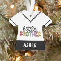 Custom Name Little Brother Cute Personalized