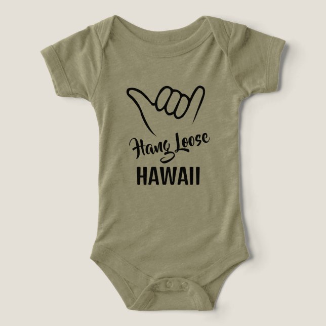 Custom Name & Location Shaka Infant T-shirt (Design Front)