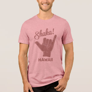 Custom Name & Location Shaka Tri-Blend Shirt
