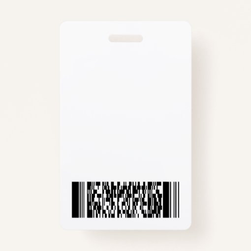 Custom Name &amp; Logo Hospital Visitor Pass ID Badge | Zazzle