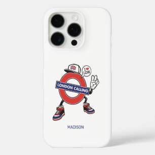 Custom Name London Calling iPhone 16 Pro Case