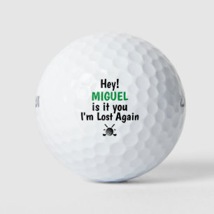 Custom Name lost ball agian Funny Lost humorous