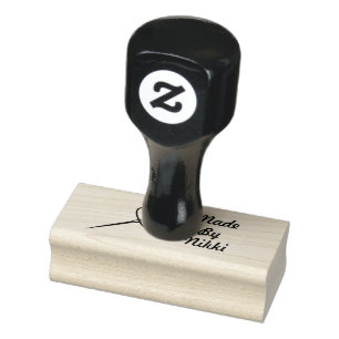 Custom Name Made By stamp
