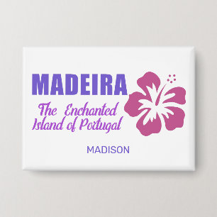 Custom Name Madeira Button