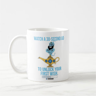 Custom name magic genie lamp coffee mug