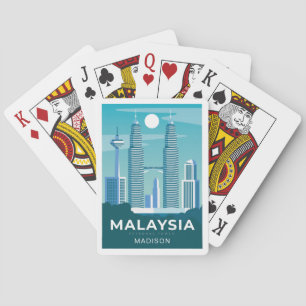 Custom name MALAYSIA Poker Cards