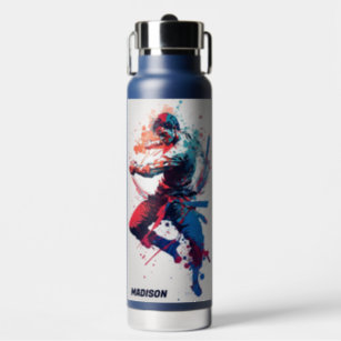 Custom Name Martial Arts Water Bottle