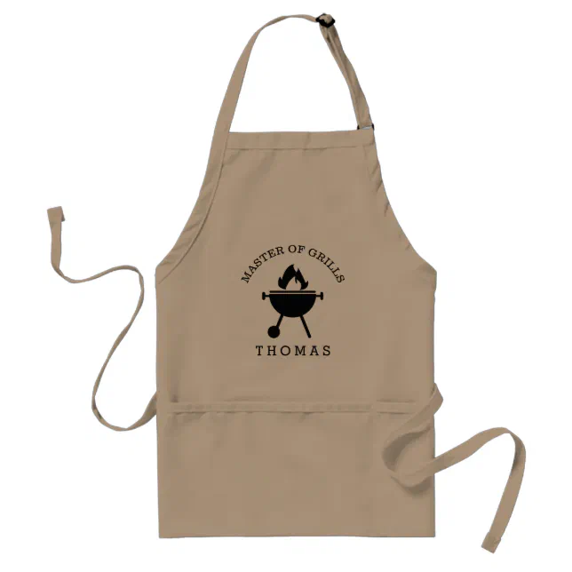 Customized Apron Grill Master Personalized Aprons Chef Gifts