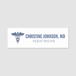 Medical Name Badges, Health Care Name Tags