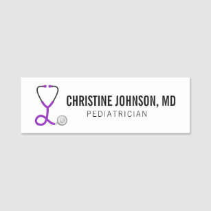 Custom Name   Medical Stethoscope   Doctor Nurse Name Tag