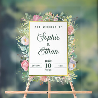 Custom name > message me - Wedding Acrylic Sign