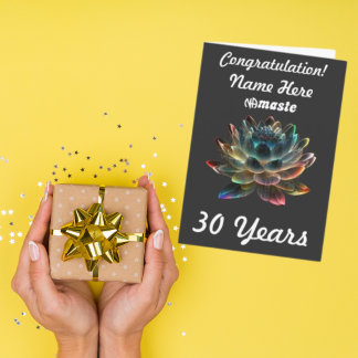 Custom Name/milestone NAmaste Narcotics Anonymous Card