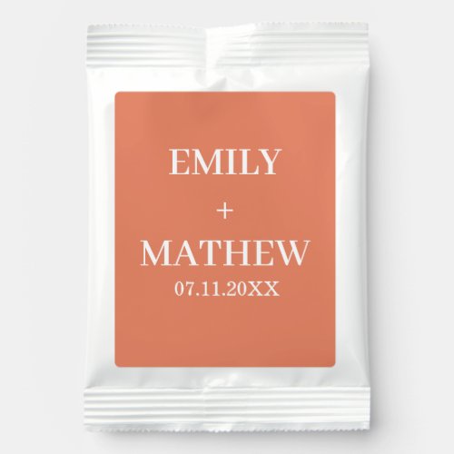 CUSTOM NAME MINIMAL MONOGRAM TYPOGRAPHY WEDDING MARGARITA DRINK MIX
