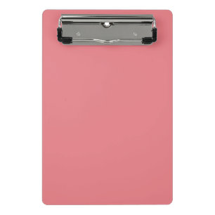 Custom Name Minimalist One Color  Mini Clipboard