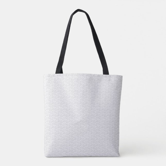 Custom Name Minimalist Tote Bag Gift (Back)