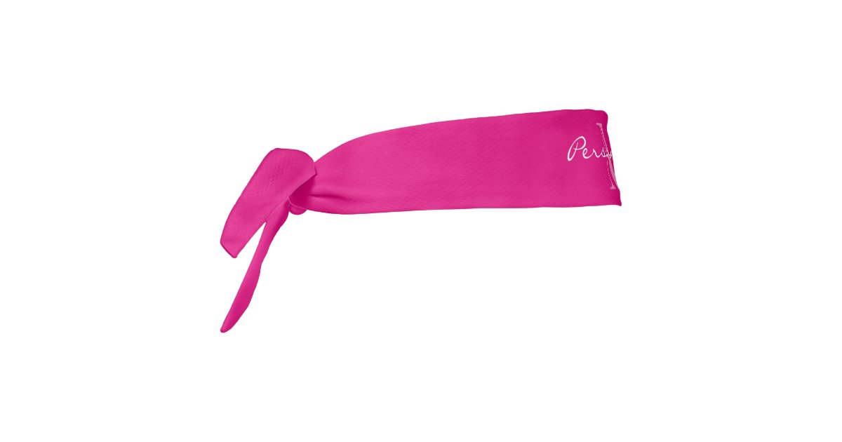 pink neon headband