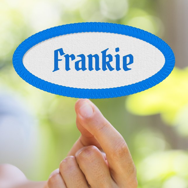Custom Name Monogram Personalized Text Patch (Creator Uploaded)