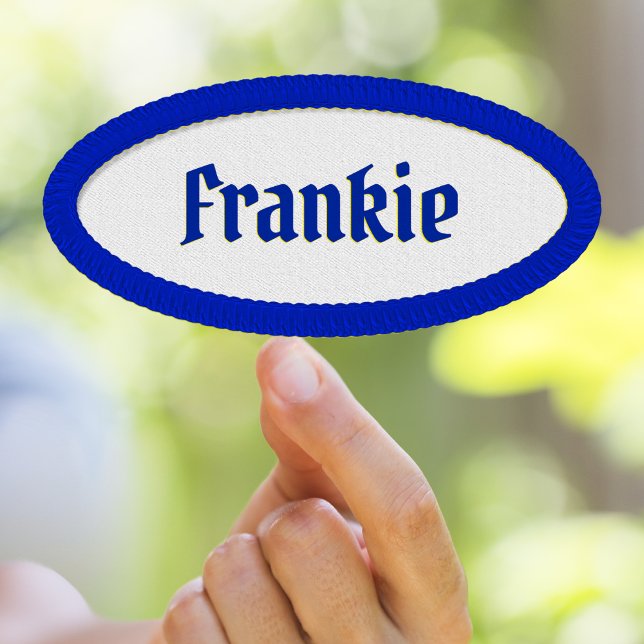 Custom Name Monogram Personalized Text Patch (Creator Uploaded)
