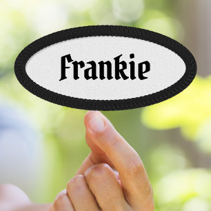 Custom Name Monogram Personalized Text Patch