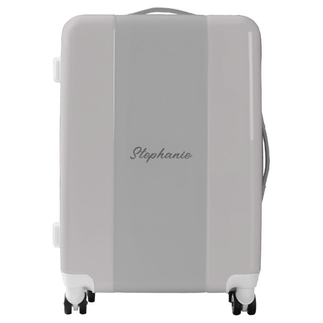 Custom Name Monogram Wedding Birthday Gift Favor Luggage (Front)