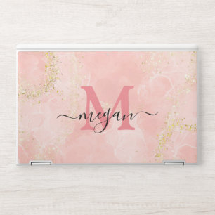 Custom Name Monogrammed Handwritten Calligraphy HP Laptop Skin