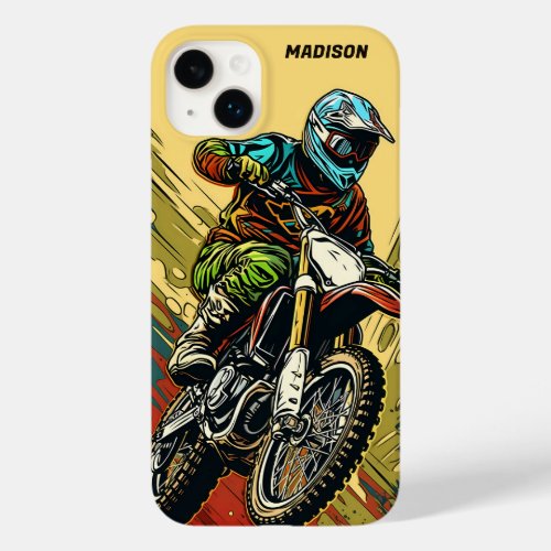 Custom Name Motocross Case_Mate iPhone 14 Plus Case