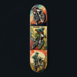 Custom Name Motocross Skateboard<br><div class="desc">See my store for more sports items.</div>