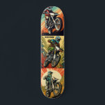 Custom Name Motocross Skateboard<br><div class="desc">See my store for more sports items.</div>