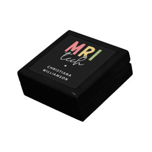 Custom Name MRI Tech   MRI Technologist Gifts Gift Box