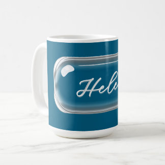 Custom Name Mug – Bright Colorful Glass Lens