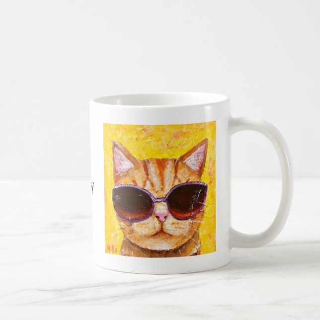 Custom name mug custom Cat Mug Personalized Mug (Right)