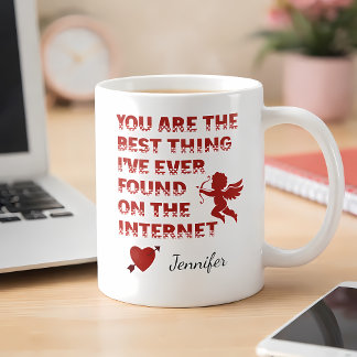 Custom Name Mug | Funny Online Dating Gift
