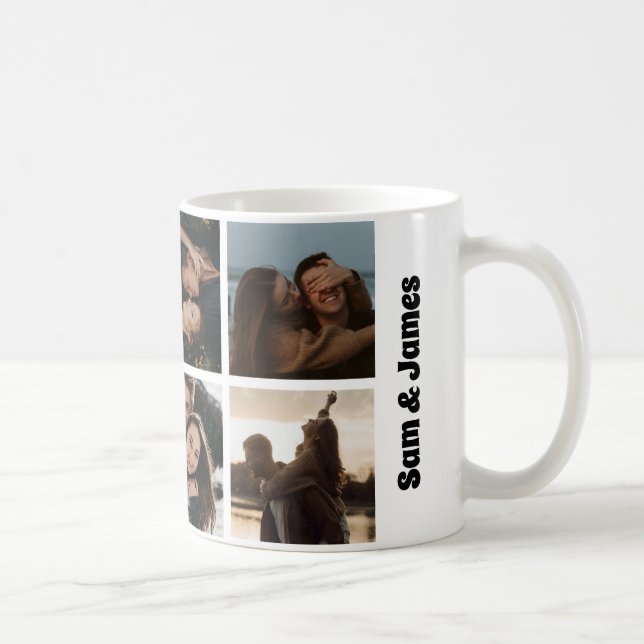 custom name mug, personalized couple mug, romantic coffee mug (Right)
