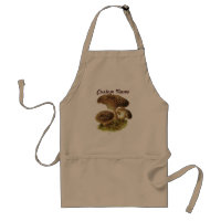 Custom Name Mushroom Apron