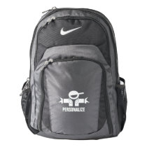 Custom name music deejay DJ logo Nike backpack Custom name music deejay DJ logo Nike backpack