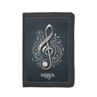 Custom Name Musical Clef Note