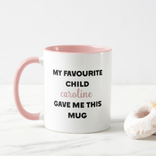 Custom Name My Favorite Child Gave Me This Mug