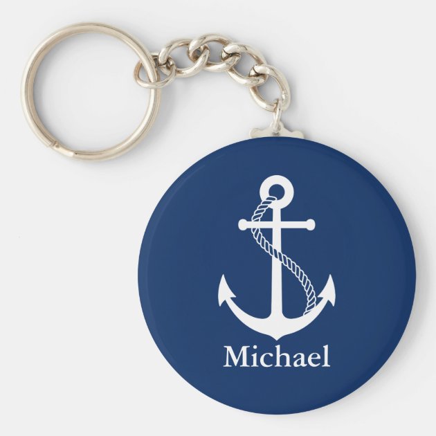 ship keyring sailor gifts Personalised anchor Keyring sea gifts 