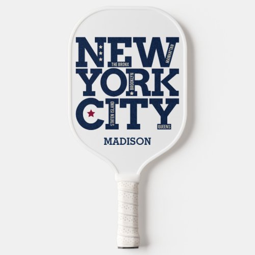 Custom name New York City Pickleball Paddle
