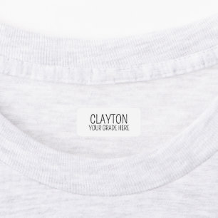 Custom Name Next Day Dispatch Mixed Clothing Kids' Labels