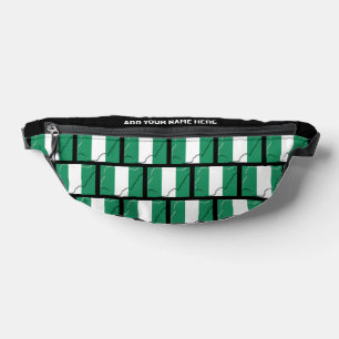 Custom Name NIGERIAN FLAG OF NIGERIA Fanny Pack