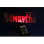 Custom Name Night Light Up Lamp LED Personalized (Front)