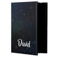 Custom name night sky pattern powis iPad air 2 case