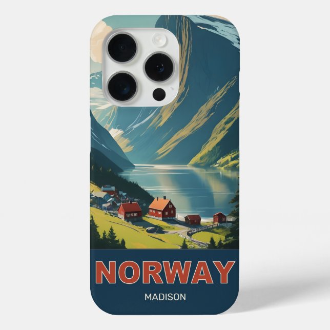 Custom Name Norway Case-Mate iPhone Case (Back)
