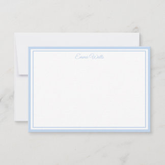 Custom Name Note Card